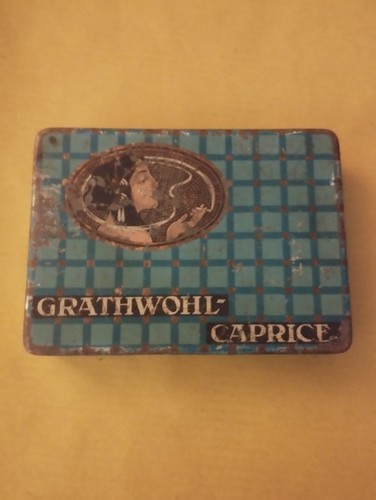 Blechdose grathwohl zigaretten - blechdose,