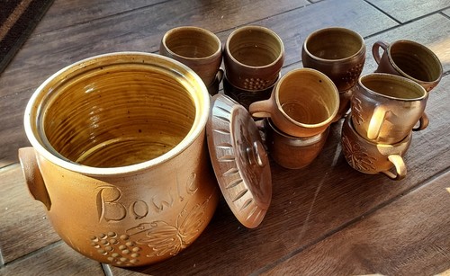 Bowle set aus keramik wie - aus,
