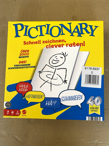 Mattel games spiel pictionary - mattel,