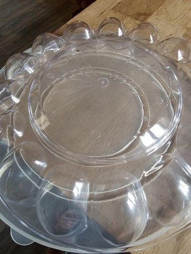 Servierplatte plastik eier - servierplatte,
