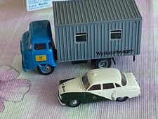DDR Modellautos 1:87 Espewe Haufe Herr Bekina W50 und Wartburg 311 Polizei