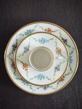 Hutschenreuther Hohenberg 3tlg Espressoset Goldrand Porzellan Germany