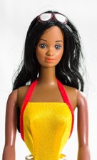 Barbie Sunsational Malibu Christie 7745 selten 1981 Vintage AA Afroamerikanisch
