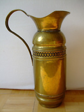 Vintage Messing Schirmständer Säule Henkelvase Schirmvase Antik Kunst Landhaus