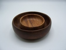 Holzschalen 2er Set rund