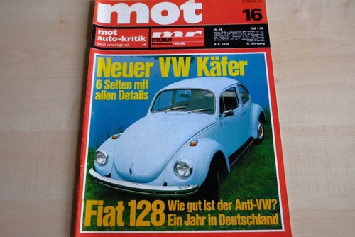 Mot 1970 vw käfer - mot,