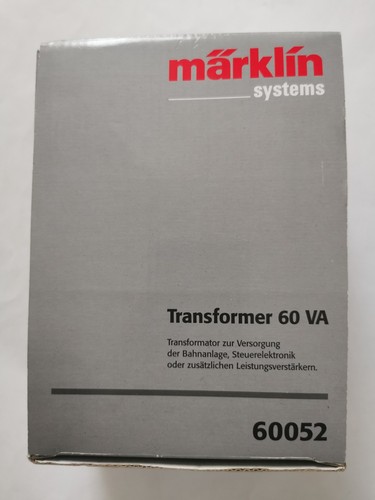 Märklin 60052 transformator - märklin,