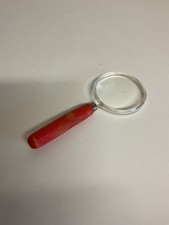 Alte Lupe Mit Holzgriff