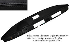 Schwarz Naht Oberteil Armaturenbrett Konsole Leder Skin Cover F?r Trabant 601
