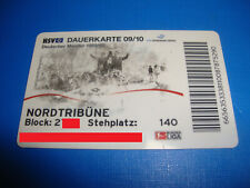 2009 Ticket Dauerkarte HSV Hamburger SV Eintrittskarte Sammler Bundesliga