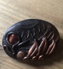 Brosche Kupfer neu Handarbeit aus Fimo Modeschmuck