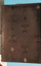 MCM Brieftasche Geld Scheckheft Reisepass Scheckkarten 80er Vintage 100% Orginal