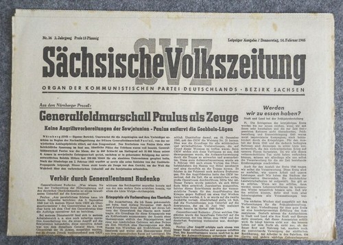 Sächsische volkszeitung - sächsische,