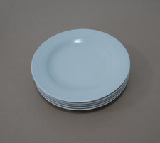 5x Ikea 365+ Anne Nilsson Speiseteller Teller 27 cm beige 13286 Kreise Ringe