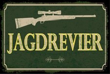 Blechschild 12x18 cm