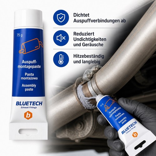 Auspuff zement reparaturmasse - auspuff,