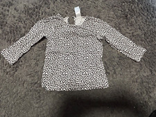 Baby Leopardenmuster Langarmshirt Mädchen von C&A Gr. 74