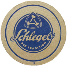 ALTER BIERDECKEL Schlegel