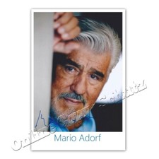Mario Adorf  -   Autogrammfoto