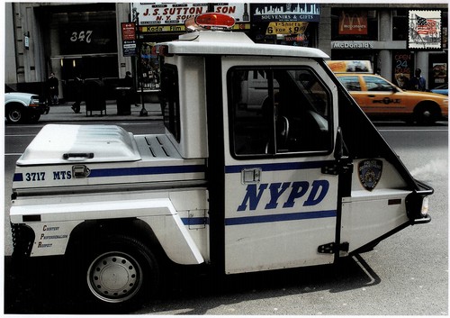 Polizeifahrzeug nypd - us,
