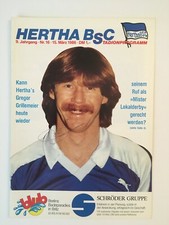 Hertha BSC Programmheft vom
