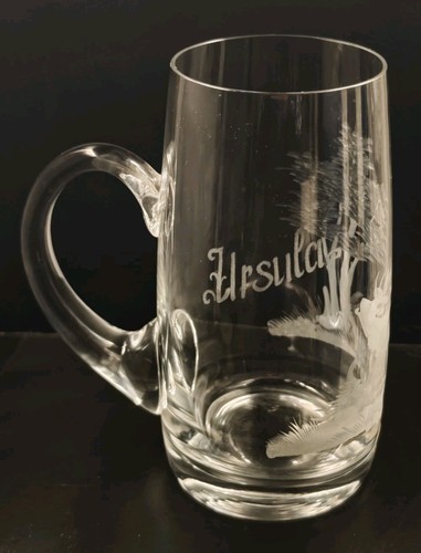 Antikglas bier humpen - bier,