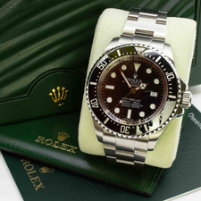 1 Armbanduhr Stahl Rolex Sea Dweller Deepsea Ref. 116660, Fullset