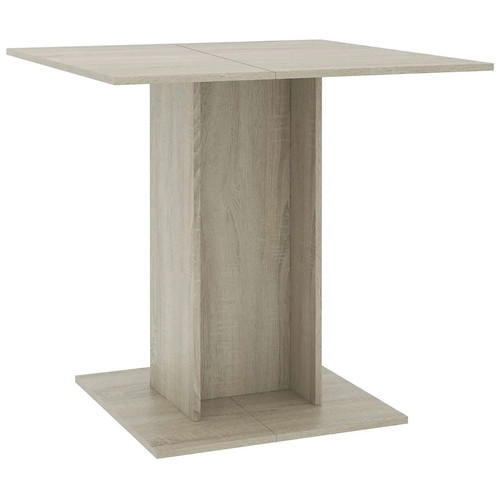 Esstisch sonoma eiche - sonoma-eiche, 80x80x75