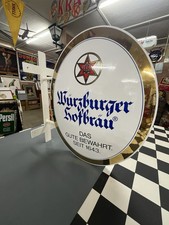 Würzburger Hofbräu riesiger Ausleger Musterschild aus dem Archiv von Boos & Hahn