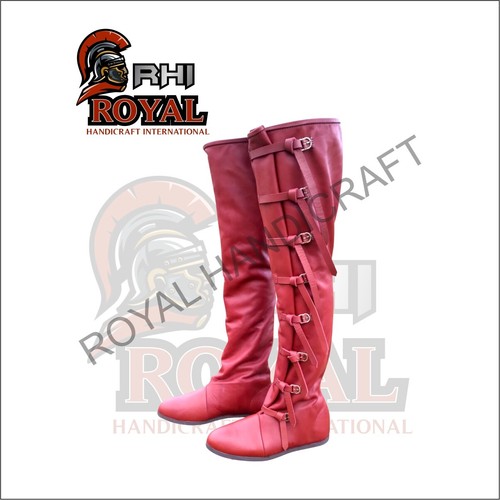 Römer leder stiefel - römer, lange