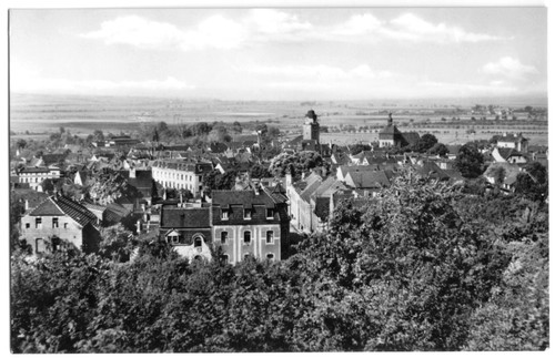 Artern teilansicht 1961 - artern,,