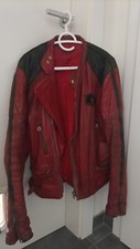 Vintage Lederjacke Moto Cuir