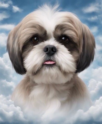 Shih tzu auto aufkleber - shih,