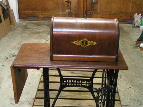 Antike singer nähmaschine mit - antike,