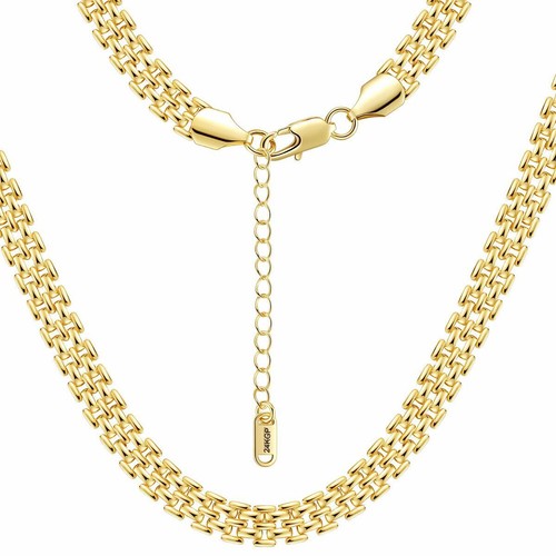 Damen kette gold - gold, vergoldet