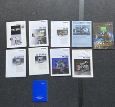 IKEGAMI CCD Studio Kamera Produkthefte / Flyer 10 Stück aus Sammlung