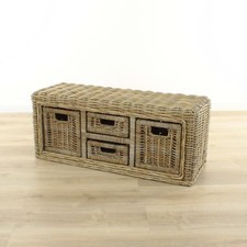 Rattanbank Rattanbox Sitzbank