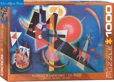 Eurographics Puzzle In Blue by