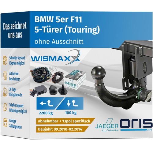 Anhängerkupplung für bmw 5er - bmw,