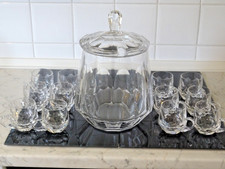 Bleikristall Bowle Set "Nachtmann Alexandra" mit 12 Gläsern