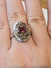 Ladies ring 835 silver with