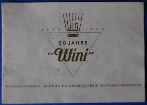 Jahre wini 1908 1958 - jahre, 1908-1958