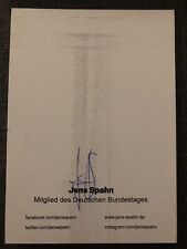 Original handsignierte AK Autogrammkarte *JENS SPAHN* Deutscher Politiker CDU #3