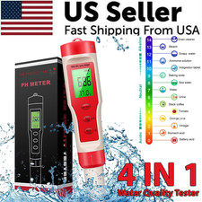 4 in 1 Digital PH EC Meter LCD