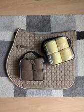 Eskadron Cotton VSD toffee/yellow+ 2xBandagen + Fliegenmütze WB