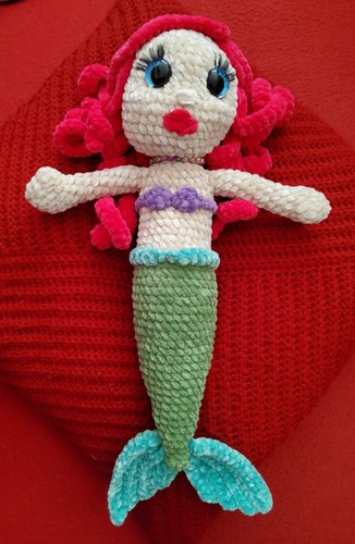 Amigurumi ariel figur aus - ariel,