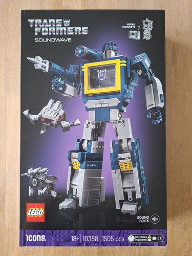 Lego 10358 soundwave - lego,