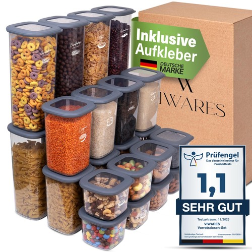 Viwares vorratsdosen set - vorratsdosen-set, mix