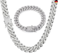 Mens Cuban Link Chain Silver