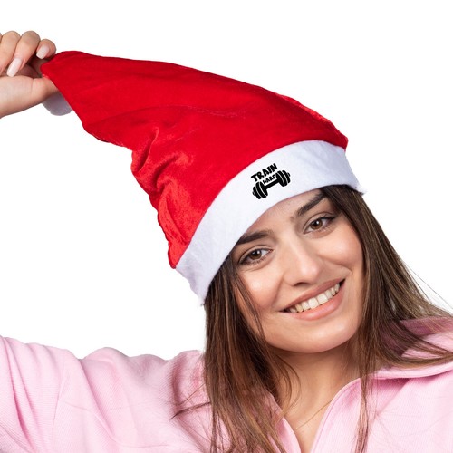Weihnachtsmütze train hard - weihnachtsmütze,